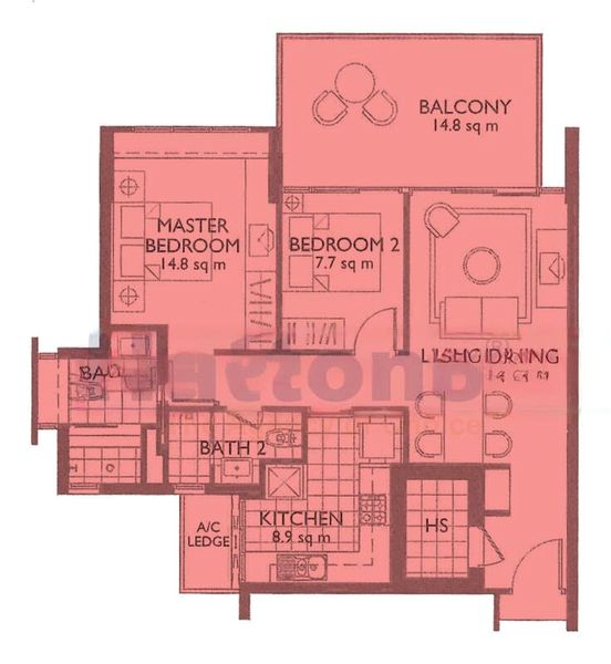 2 Bed Apartment (Condo) for Sale in  The Pier At Robertson - Image 15